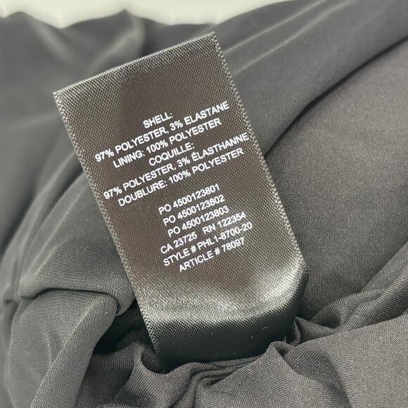 Aritzia Babaton Black Viva Ruched Mini Dress - Picture 11 of 12